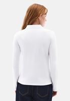 Bayan Beyaz Polo Yaka Tişört