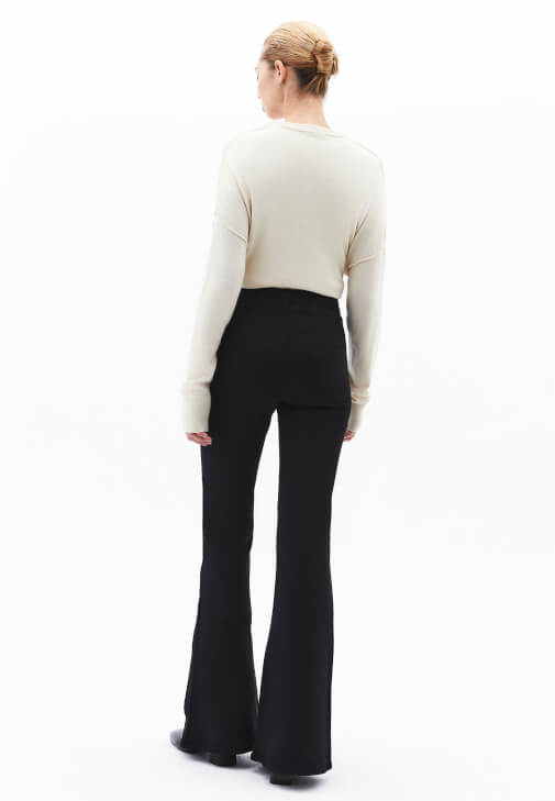 Ultra Yüksek Bel Flare Pantolon ( TENCEL™ ) - Görsel 4