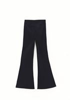 Bayan Lacivert Ultra Yüksek Bel Flare Pantolon ( TENCEL™ )