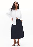 Women White Shirt with Pocket Detail