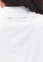 Women White Shirt with Pocket Detail