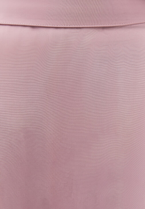 Poplin Gömlek ve Wide-Leg Pantolon Kombini