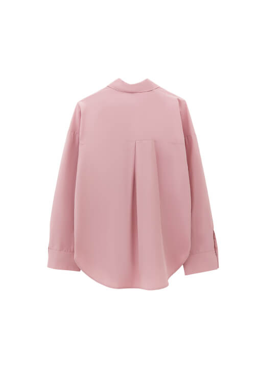 Poplin Gömlek ve Wide-Leg Pantolon Kombini