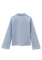 Women Blue Slim Fit Shirt