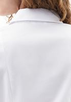 Women White Slim Fit Shirt