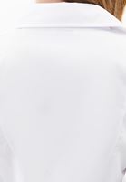 Women White Slim Fit Shirt