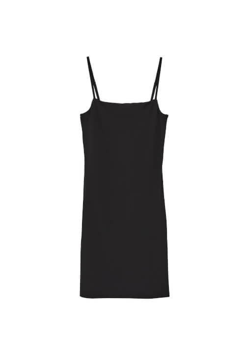 Mini Elbise ve Tokalı Ayakkabı Kombini