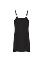 Women Black Strappy Mini Dress