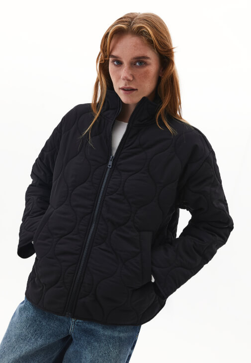 Loose-Fit Mont ve Denim Pantolon Kombini