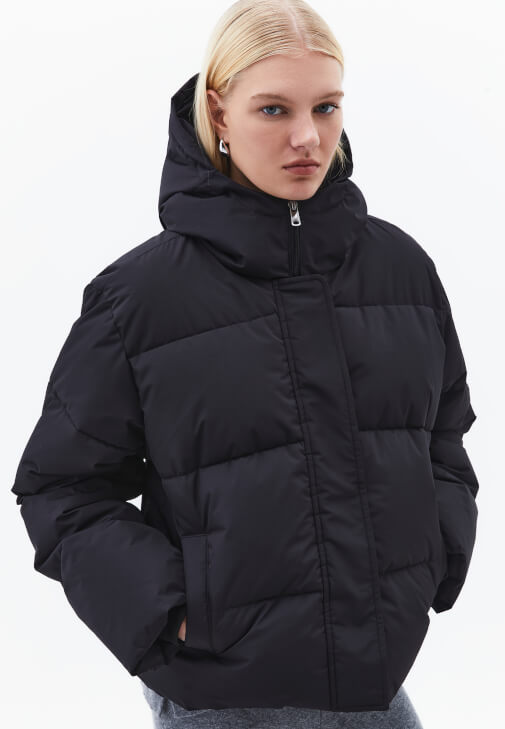 Puf Mont ve Pantolon Kombini