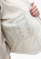 Bayan Krem Kapitone Detaylı Puf Mont