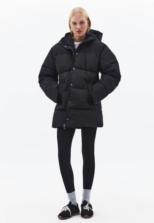  Puf Mont ve Seamless Tayt Kombini