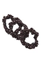 Bayan Siyah Puantiyeli Saç Tokası