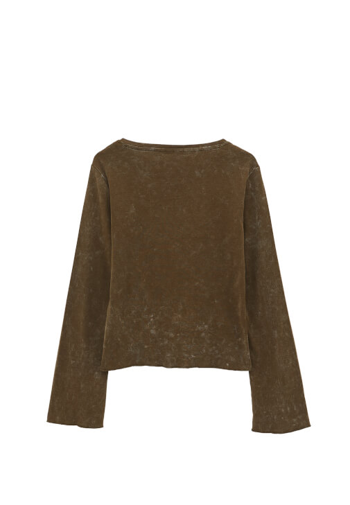 Yıkamalı Tişört ve Denim Pantolon Kombini