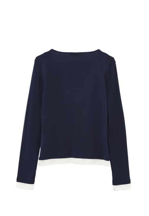 Pamuklu Tişört ve Straight-Fit Denim Kombini