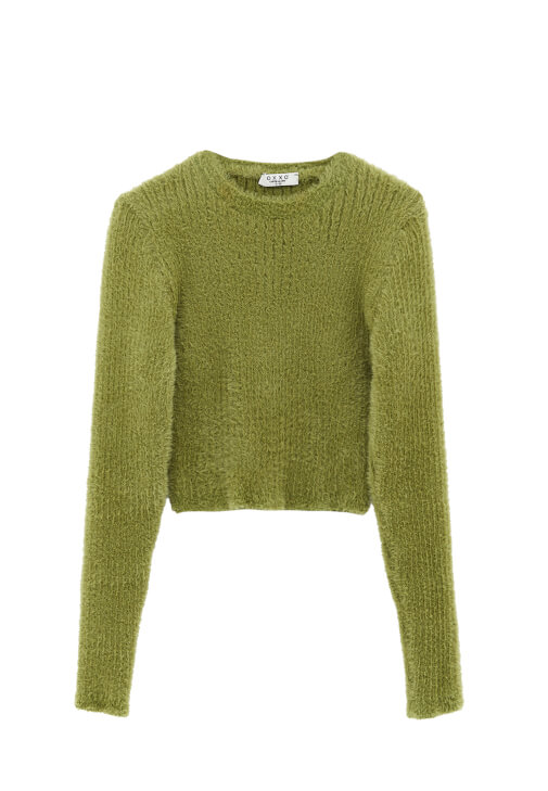 Yumuşak Dokulu Kazak ve Pantolon Kombini