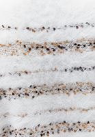 Bayan Krem Yumuşak Dokulu Düğmeli Hırka