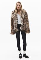 Bayan Krem Yumuşak Dokulu Kruvaze Kazak