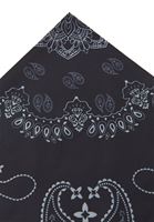 Bayan Siyah Desenli Fular