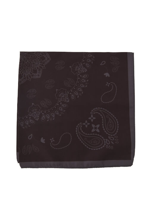 Kahverengi Desenli Fular