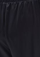 Bayan Siyah Yüksek Bel Wide-Leg Pantolon