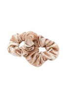 Bayan Krem Lastikli Saç Tokası