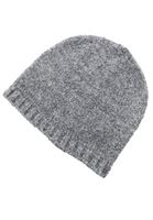 Bayan Gri Sim Detaylı Bere