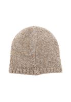 Bayan Krem Sim Detaylı Bere