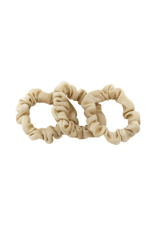 Bej Simli Lastik Toka