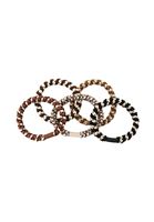 Bayan Çok Renkli Lastikli Saç Tokası