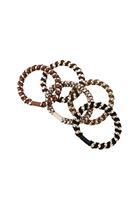 Bayan Çok Renkli Lastikli Saç Tokası