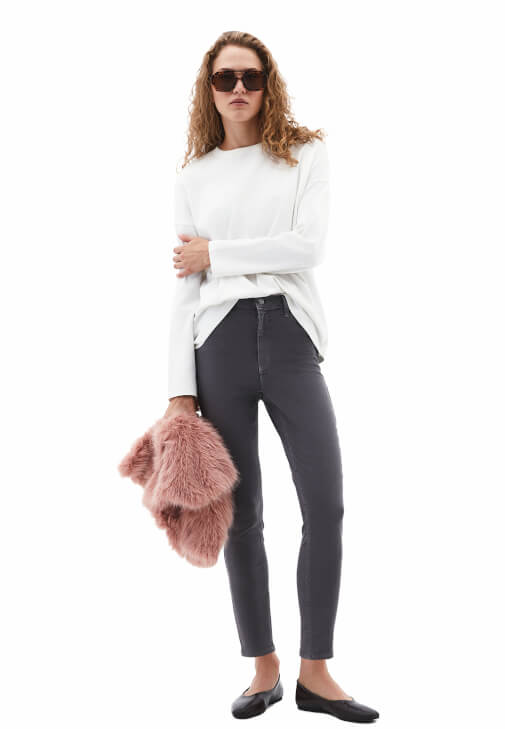 Mavi Yüksek Bel Skinny-Fit Pantolon ( TENCEL™ )