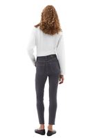 Bayan Mavi Yüksek Bel Skinny-Fit Pantolon ( TENCEL™ )