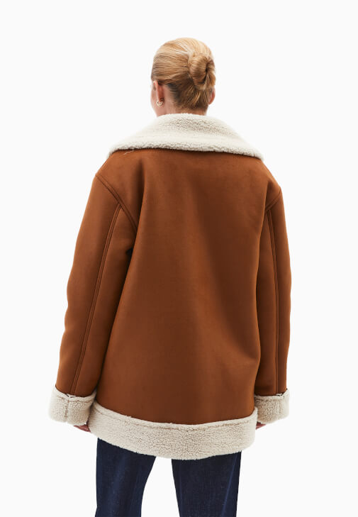 Kürklü Mont ve Pantolon Kombini