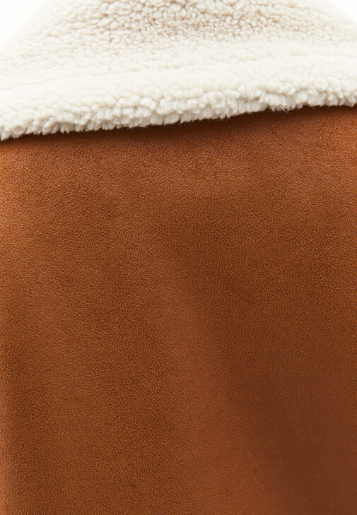 Kürklü Mont ve Pantolon Kombini