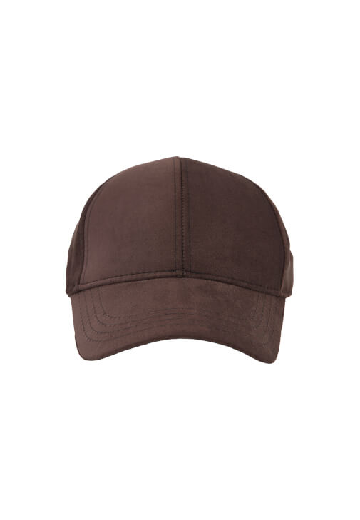 Kahverengi Süet Cap Şapka