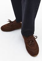 Bayan Kahverengi Süet Spor Ayakkabı