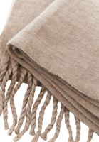 Bayan Kum Beji Püsküllü Kalın Şal