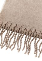 Bayan Kum Beji Püsküllü Kalın Şal