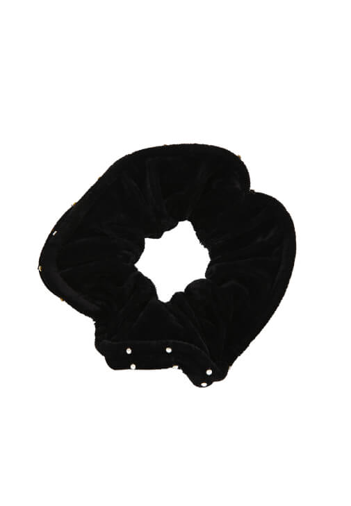 Siyah Taş Detaylı Saç Tokası