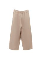 Bayan Bej Keten Karışımlı Balon Pantolon ( TENCEL™ )