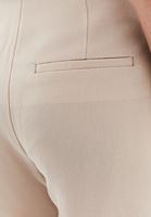 Bayan Bej Keten Karışımlı Straight-Fit Pantolon ( TENCEL™ )