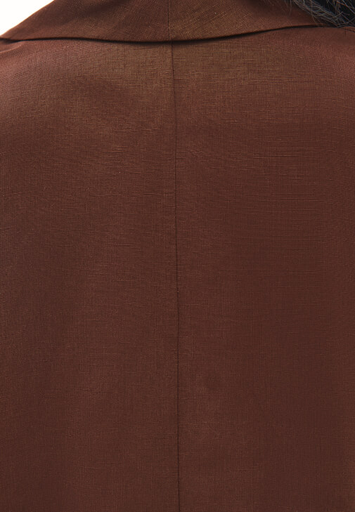 Keten Karışımlı Kimono ve Keten Pantolon Kombini