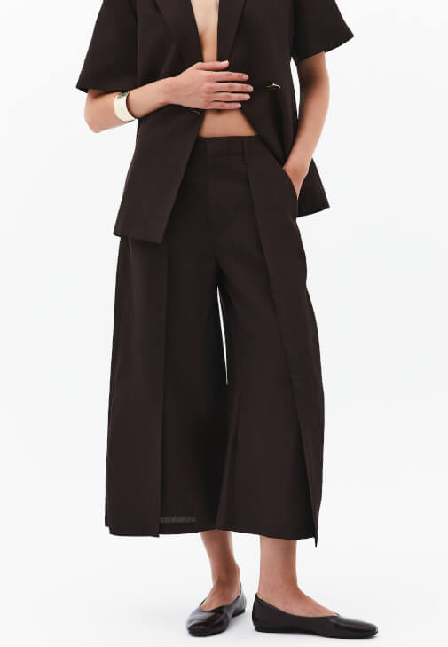 Keten Pantolon ve Keten Blazer Ceket Kombini