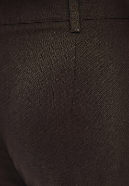 Keten Pantolon ve Keten Blazer Ceket Kombini