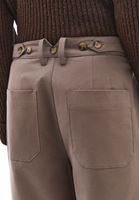 Bayan Kahverengi Balon Pantolon ( TENCEL™ )