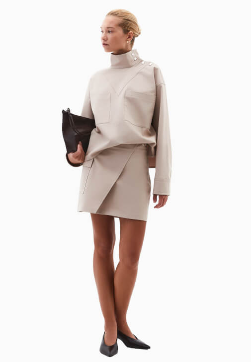  Kargo Cepli Mini Etek ( TENCEL™ )