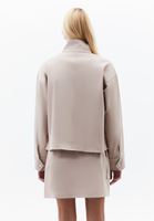 Tencel Bluz ve Mini Etek Kombini