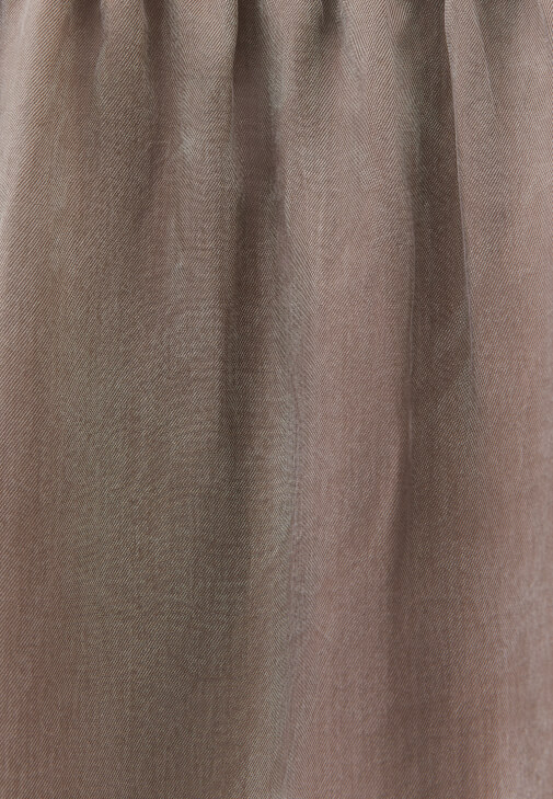 Tencel Askılı Elbise ve Terlik Kombini