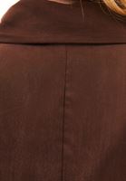 Bayan Kahverengi Bağlamalı Blazer Ceket ( TENCEL™ )